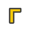 🟡 Эмодзи «Yellow & Gray Alphabet» для Telegram
