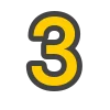 🟡 Эмодзи «Yellow & Gray Alphabet» для Telegram