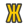 🟡 Эмодзи «Yellow & Gray Alphabet» для Telegram