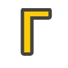 🟡 Эмодзи «Yellow & Gray Alphabet» для Telegram