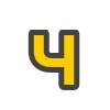 🟡 Эмодзи «Yellow & Gray Alphabet» для Telegram
