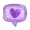 Стикер 42 Violet #color #violet #purple