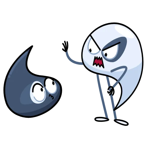 👊 Стикер «Ying & Yang» для Telegram