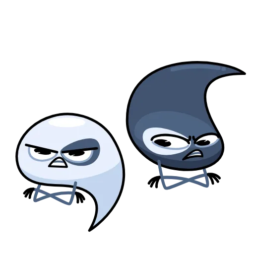 😠 Стикер «Ying & Yang» для Telegram