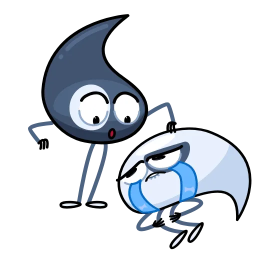 😭 Стикер «Ying & Yang» для Telegram
