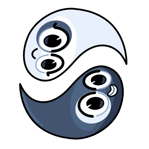 Стикерпак Ying & Yang для Telegram