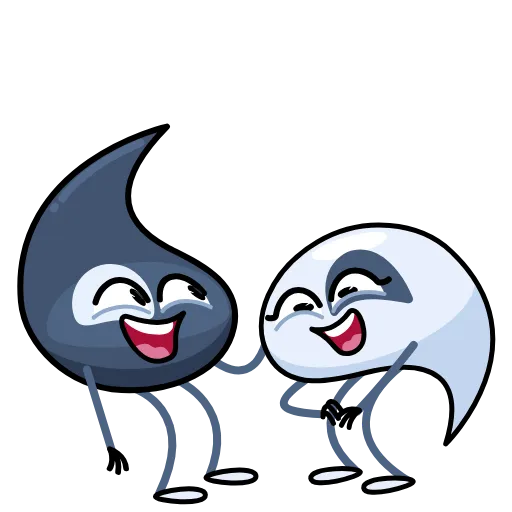😂 Стикер «Ying & Yang» для Telegram