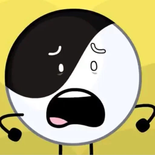 😥 Стикер «Yin Yang Inanimate Insanity» для Telegram