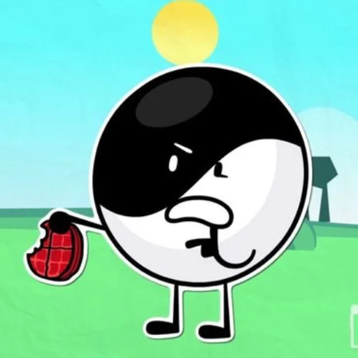 Стикерпак Yin Yang Inanimate Insanity для Telegram
