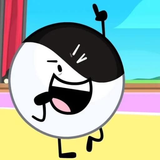 😈 Стикер «Yin Yang Inanimate Insanity» для Telegram