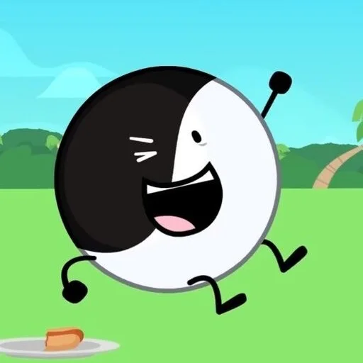 😀 Стикер «Yin Yang Inanimate Insanity» для Telegram