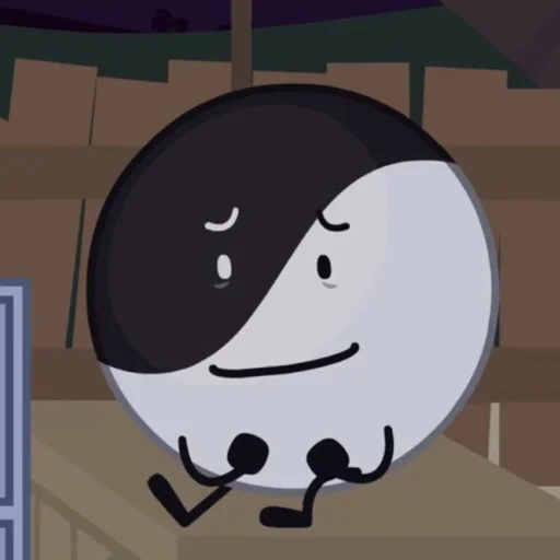 🙂 Стикер «Yin Yang Inanimate Insanity» для Telegram