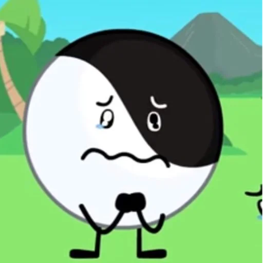 😖 Стикер «Yin Yang Inanimate Insanity» для Telegram