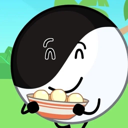 🙂 Стикер «Yin Yang Inanimate Insanity» для Telegram