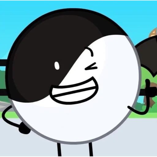 👍 Стикер «Yin Yang Inanimate Insanity» для Telegram