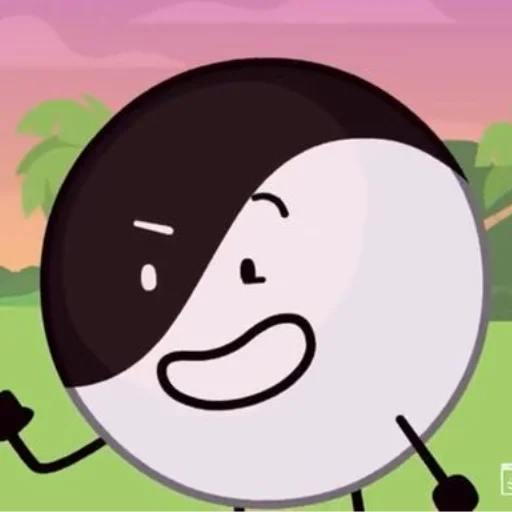 😁 Стикер «Yin Yang Inanimate Insanity» для Telegram