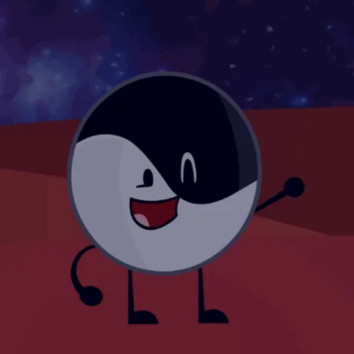 😄 Стикер «Yin Yang Inanimate Insanity» для Telegram