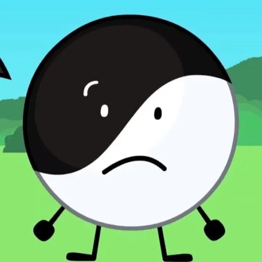 🙁 Стикер «Yin Yang Inanimate Insanity» для Telegram