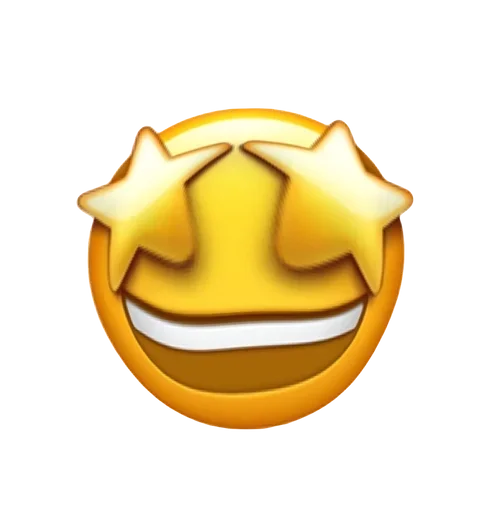 🤩 Стикер «Смайлики» для Telegram