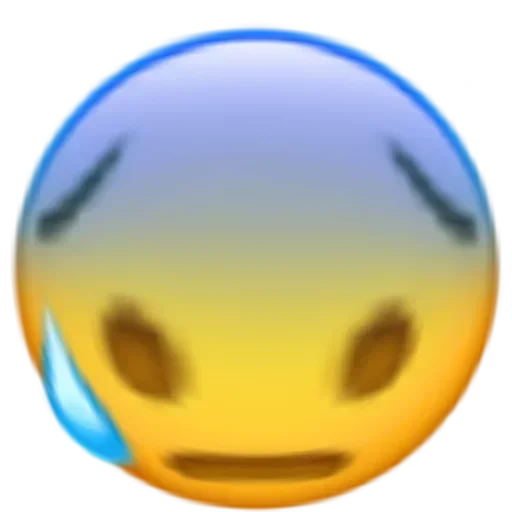 😰 Стикер «Смайлики» для Telegram