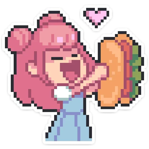 🌮 Стикер «Юмико» для Telegram