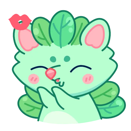 😘 Стикер «Ёжик Юнис» для Telegram