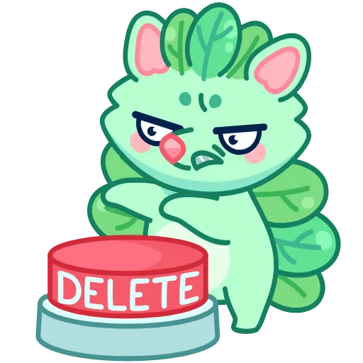 ❌ Стикер «Ёжик Юнис» для Telegram