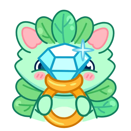 💍 Стикер «Ёжик Юнис» для Telegram