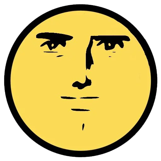 😐 Стикер «YobaIsReal» для Telegram
