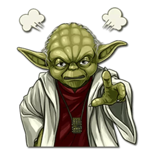 👉 Стикер «Yoda» для Telegram