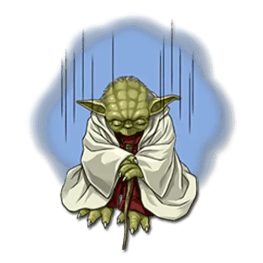 👿 Стикер «Yoda» для Telegram
