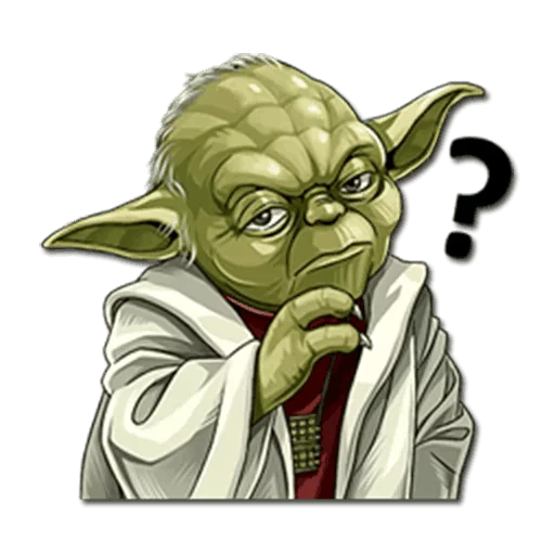 ❓ Стикер «Yoda» для Telegram