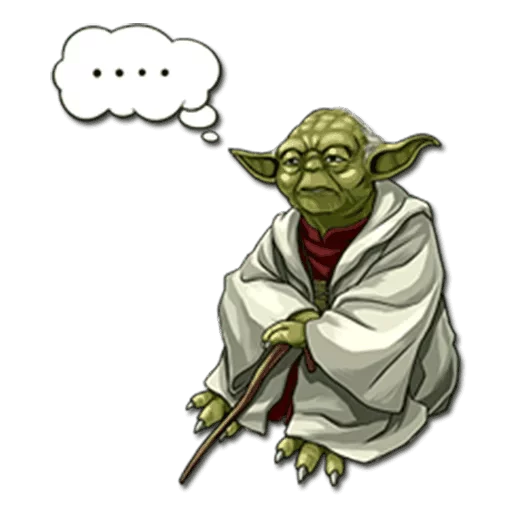💬 Стикер «Yoda» для Telegram