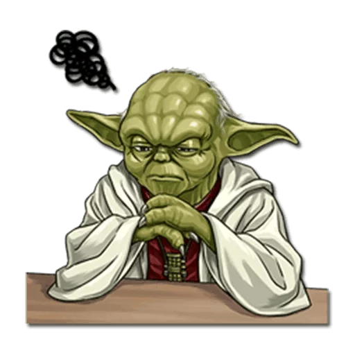 😒 Стикер «Yoda» для Telegram