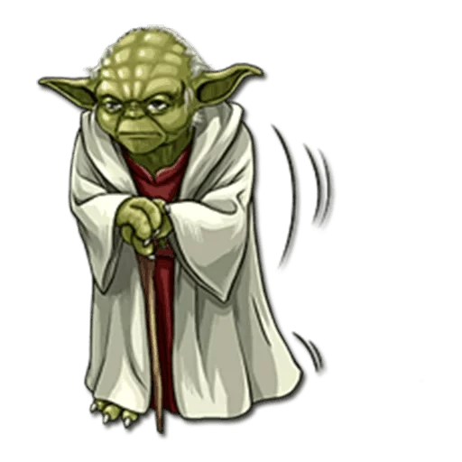 😕 Стикер «Yoda» для Telegram