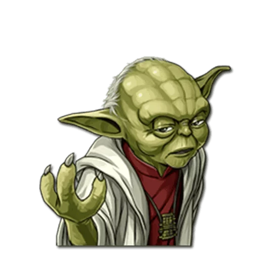 😬 Стикер «Yoda» для Telegram