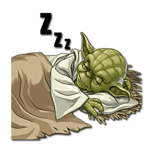 😴 Стикер «Yoda» для Telegram