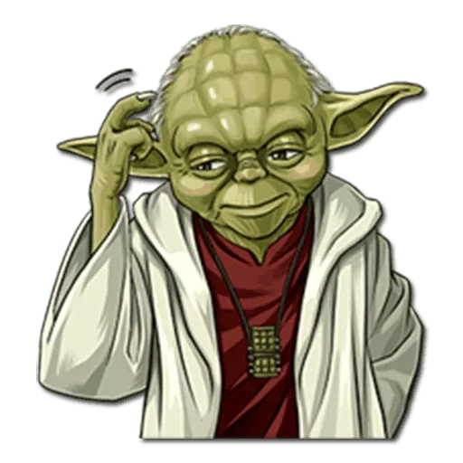 😕 Стикер «Yoda» для Telegram