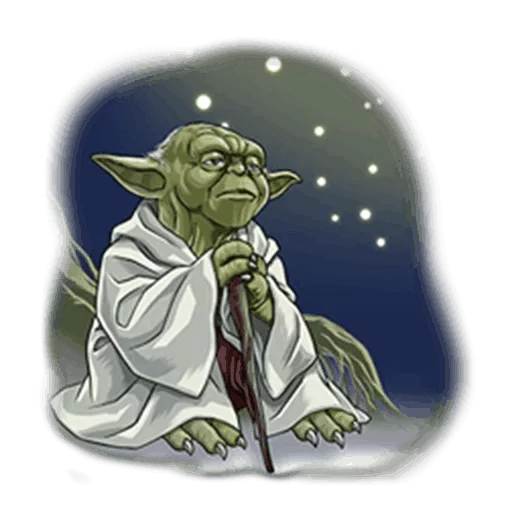 🌙 Стикер «Yoda» для Telegram