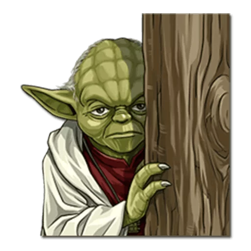 😈 Стикер «Yoda» для Telegram