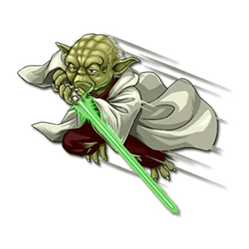 😈 Стикер «Yoda» для Telegram