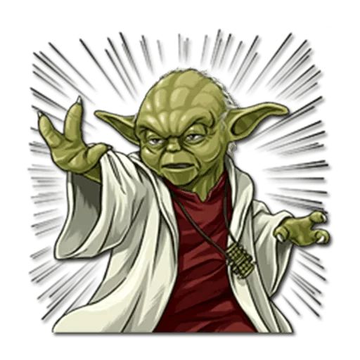 😈 Стикер «Yoda» для Telegram