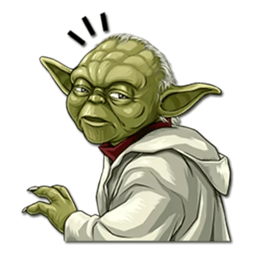 😥 Стикер «Yoda» для Telegram