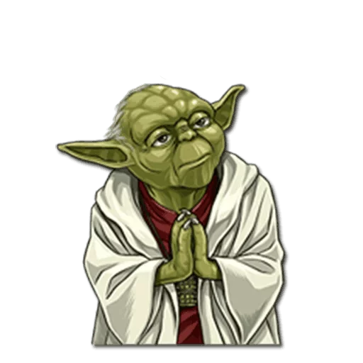 🙏 Стикер «Yoda» для Telegram