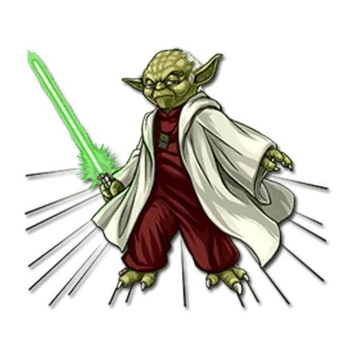 👿 Стикер «Yoda» для Telegram