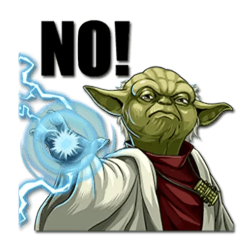 👎 Стикер «Yoda» для Telegram