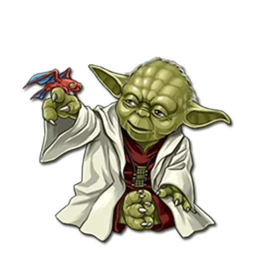 😌 Стикер «Yoda» для Telegram