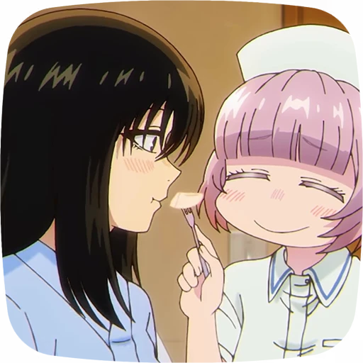 😋 Стикер «Yofukashi no Uta» для Telegram