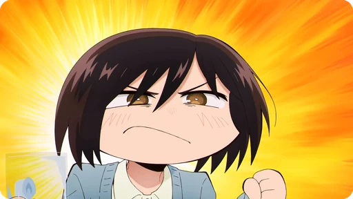 🤬 Стикер «Yofukashi no Uta» для Telegram