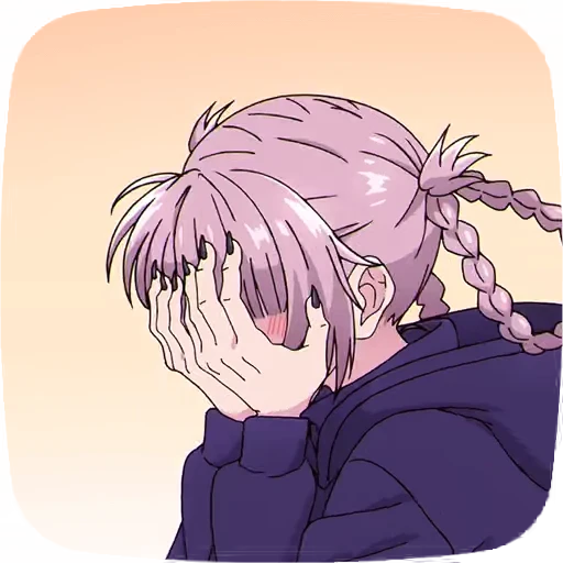 🫣 Стикер «Yofukashi no Uta» для Telegram